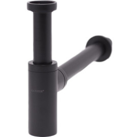 Сифон под раковину (черный) Ganzer А-2C
