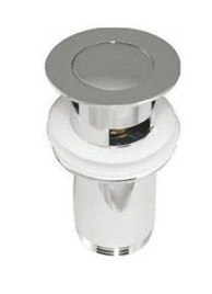 Донный клапан с переливом для раковины 11/4" Ganzer F05