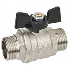 Кран шаровой Bugatti Oregon Наружный-Наружный (бабочка)