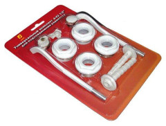 Комплект пробок для радиатора с кронштейнами 1/2"